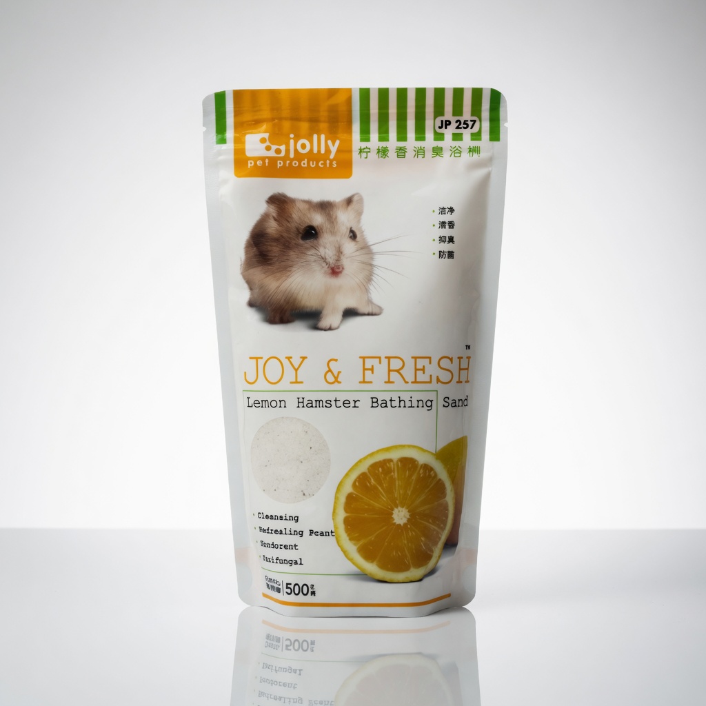 Jolly Hamster Bathing Sand Lemon