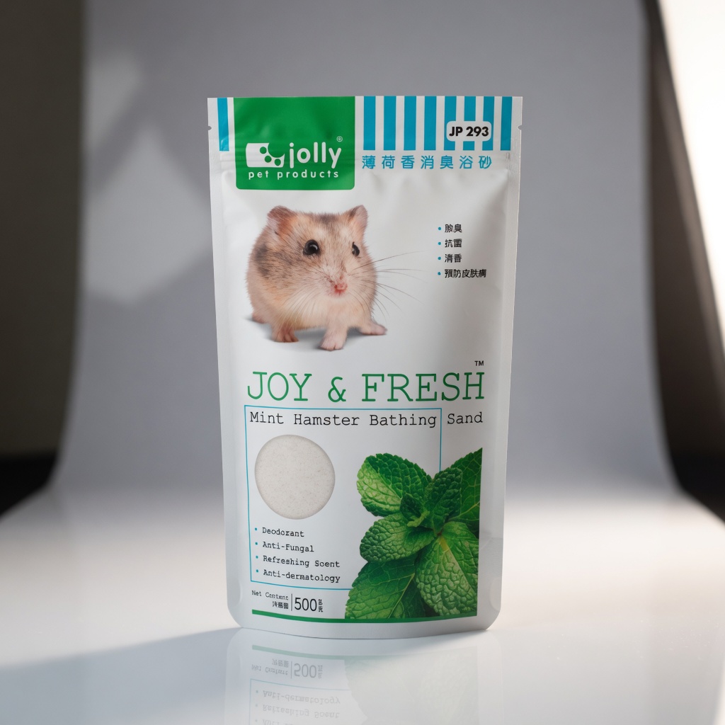 Jolly Hamster Bathing Sand Mint