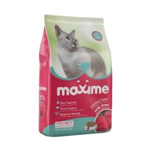 Maxime Cat Kitten and Adult Tuna